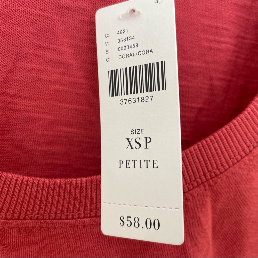 Anthropologie long sleeved shirt xs petite brand new - Picture 4 of 4